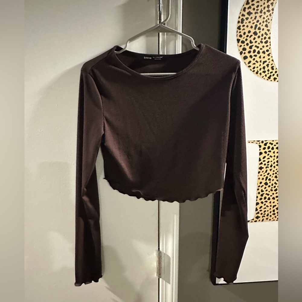 Mocha Crop Top